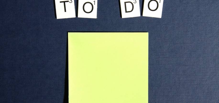 Post-it TO DO list