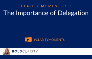 The importance of delegation